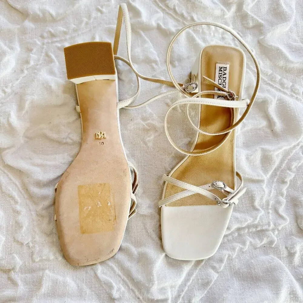 Badgley Mischka Dania Size 10 New